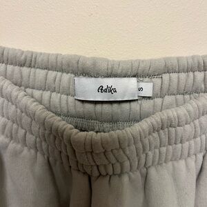 Adika gray/grey “stress less” sweatpants